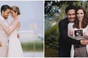 Hamil anak pertama, ini 5 gaya maternity shoot istri Randy Pangalila