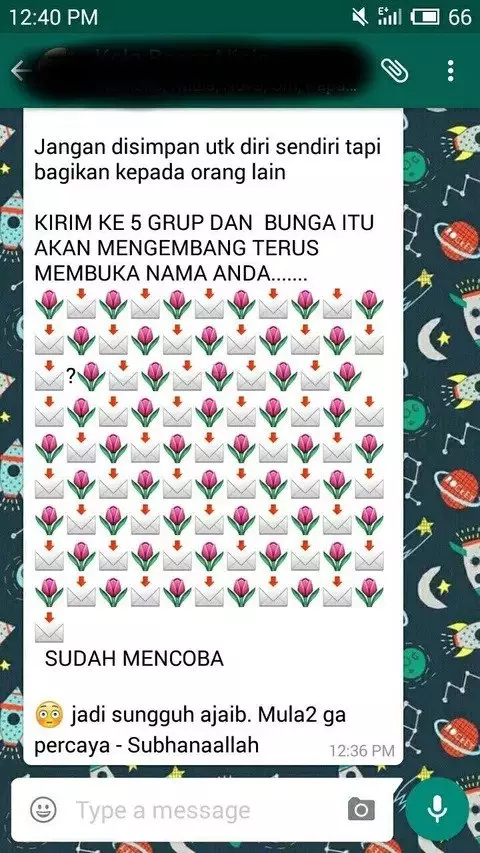 chat broadcast di WAG © berbagai sumber chat broadcast di WAG © berbagai sumber