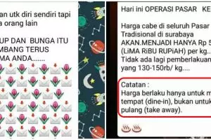 12 Chat broadcast lucu di grup WhatsApp keluarga, receh abis