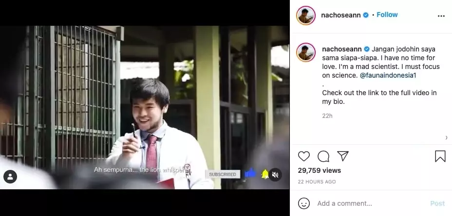 jawaban sean dijodohkan dengan feli © berbagai sumber