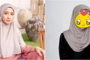 Biasa natural, ini 10 potret Laudya Cynthia Bella bermakeup tebal