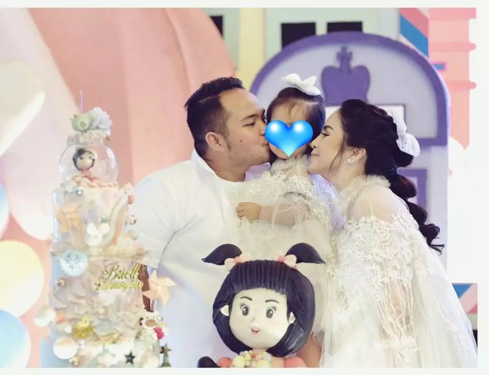 ulang tahun ke-2 Briel putri Momo © 2021 brilio.net Instagram