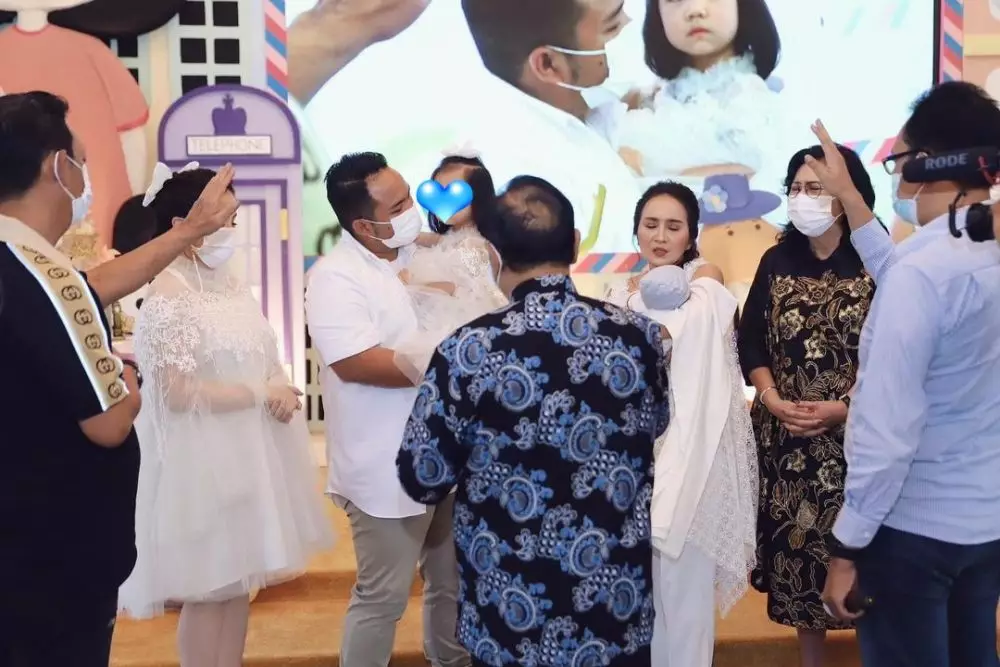 ulang tahun ke-2 Briel putri Momo © 2021 brilio.net Instagram