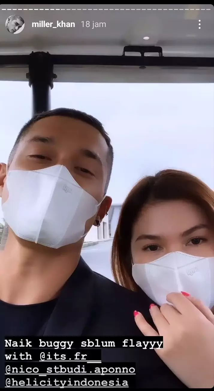 Miller Khan lamar kekasih © 2021 brilio.net Instagram