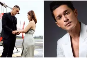 8 Momen Miller Khan lamar kekasih di helikopter, bikin baper