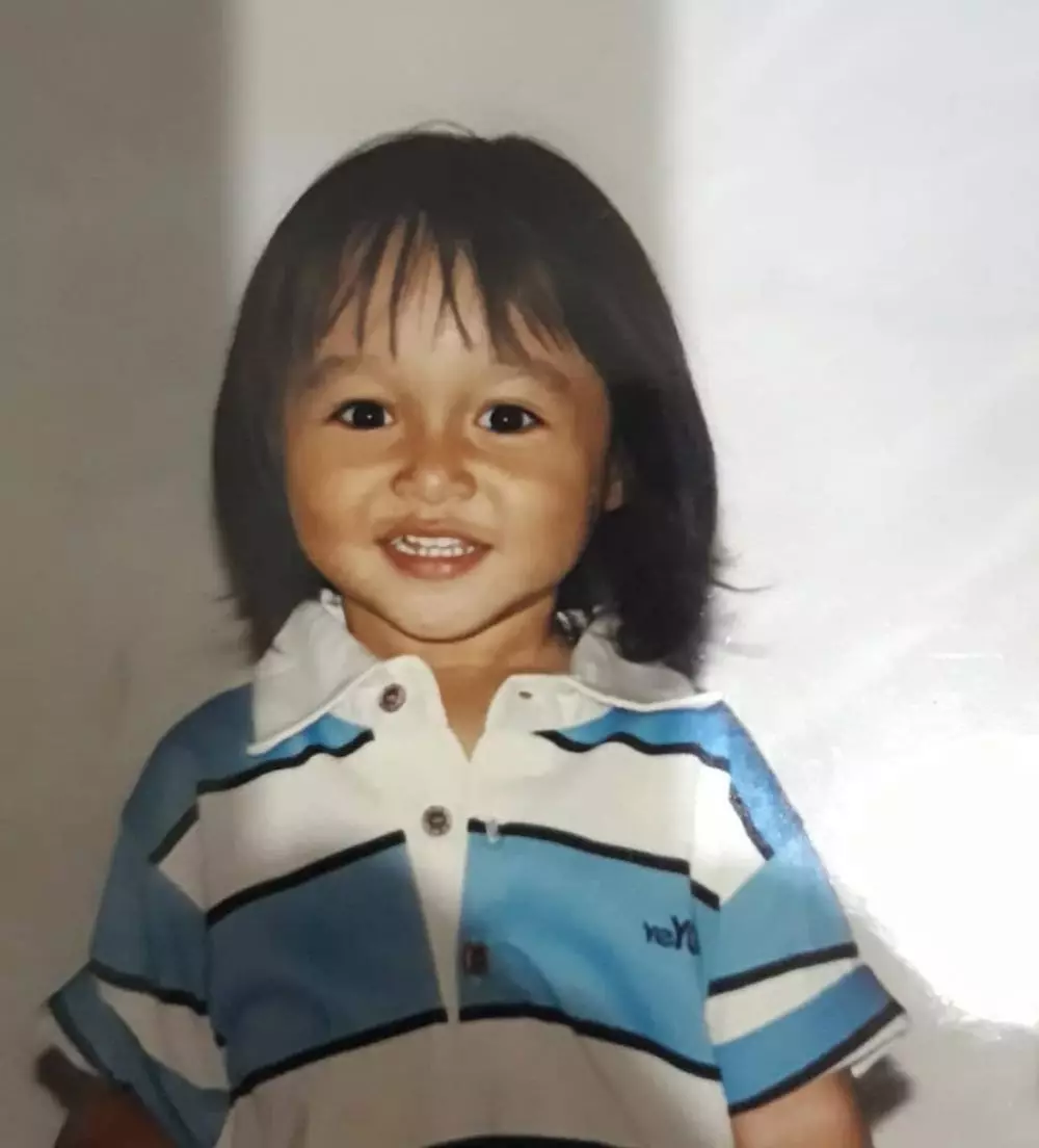 Kiesha Alvaro waktu kecil © Instagram