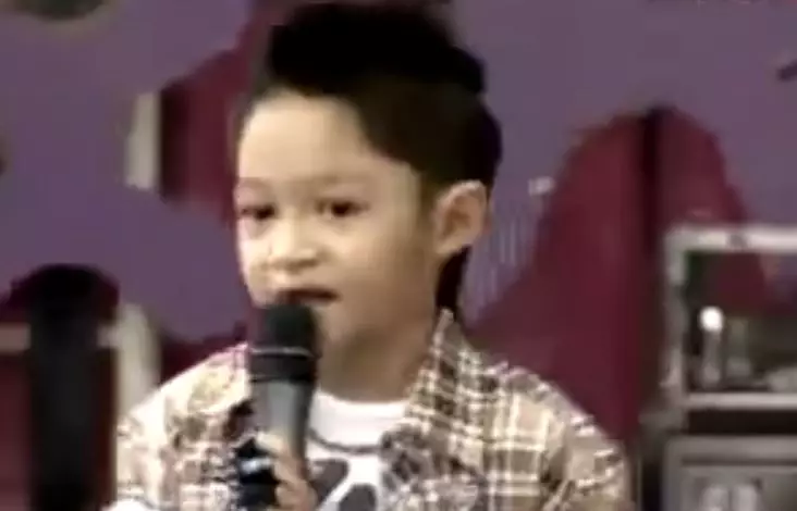 Kiesha Alvaro waktu kecil © YouTube