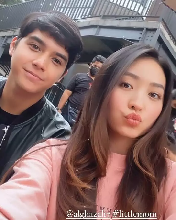 Al dan Wilo little mom © Instagram