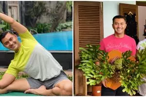 10 Potret halaman rumah Anjasmara, koleksi tanamannya bikin takjub