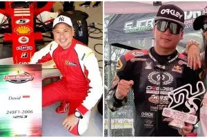 Momen 5 pembalap beristri seleb saat beraksi di lintasan