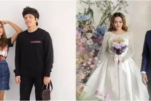 7 Potret prewedding Atta Halilintar & Aurel tema floral, elegan