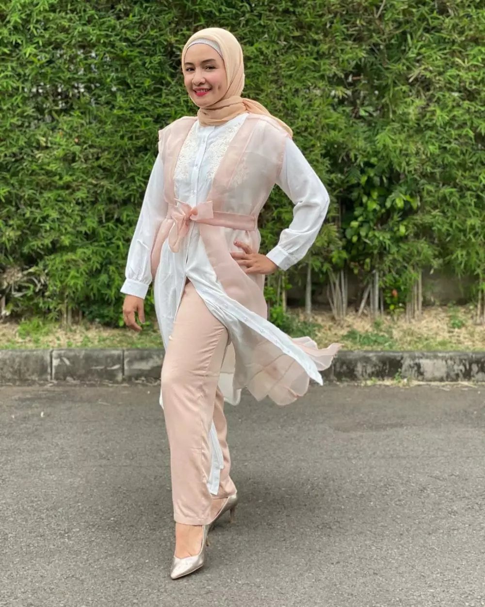 Potret terbaru Intan Nuraini © 2021 brilio.net