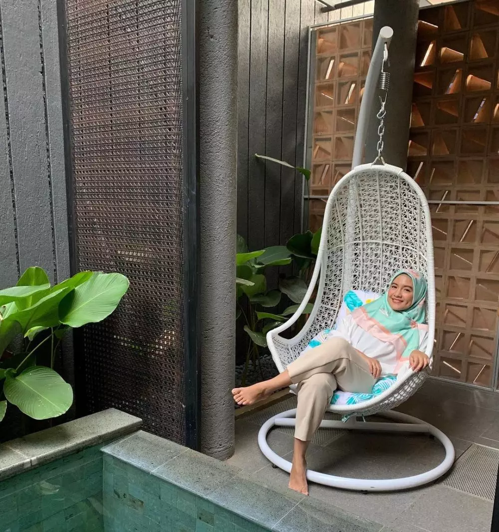 Potret terbaru Intan Nuraini © 2021 brilio.net