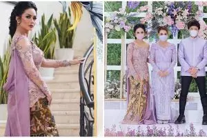 8 Pesona Krisdayanti di acara lamaran Atta-Aurel, anggun dan memesona