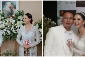 10 Momen pernikahan Kalina Ocktaranny dan Vicky Prasetyo