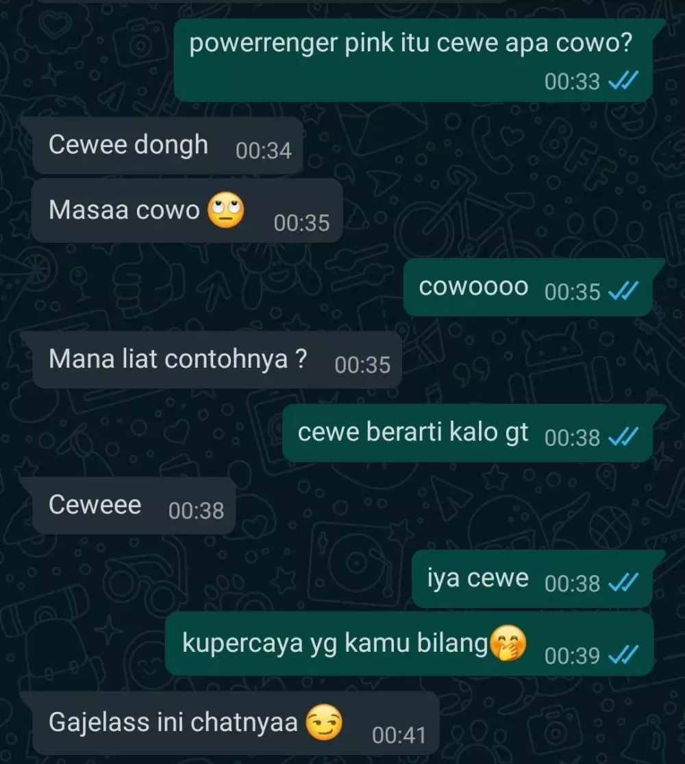 Chat kehabisan bahan obrolan © berbagai sumber