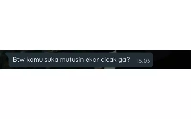 Chat kehabisan bahan obrolan © berbagai sumber