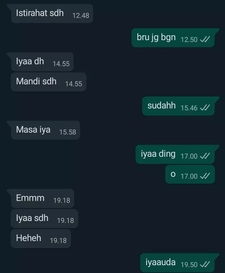 Chat kehabisan bahan obrolan © berbagai sumber