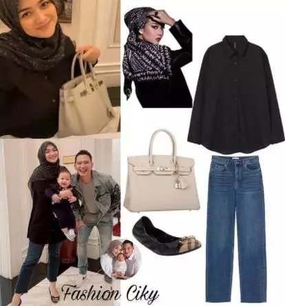total outfit Citra Kirana © Instagram total outfit Citra Kirana © Instagram