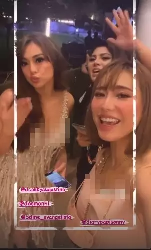 seleb di pernikahan Vicky-Kalina © 2021 brilio.net seleb di pernikahan Vicky-Kalina © 2021 brilio.net