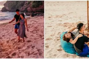 8 Momen Nikita Willy dan keluarga di Raja Ampat, sewa kapal mewah