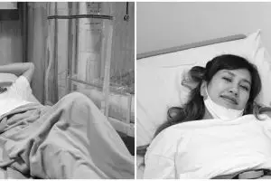 10 Momen kelahiran anak pertama Louise Anastasya, bikin haru