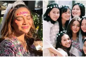 10 Potret seru bridal shower Aurel Hermansyah, topengnya bikin salfok