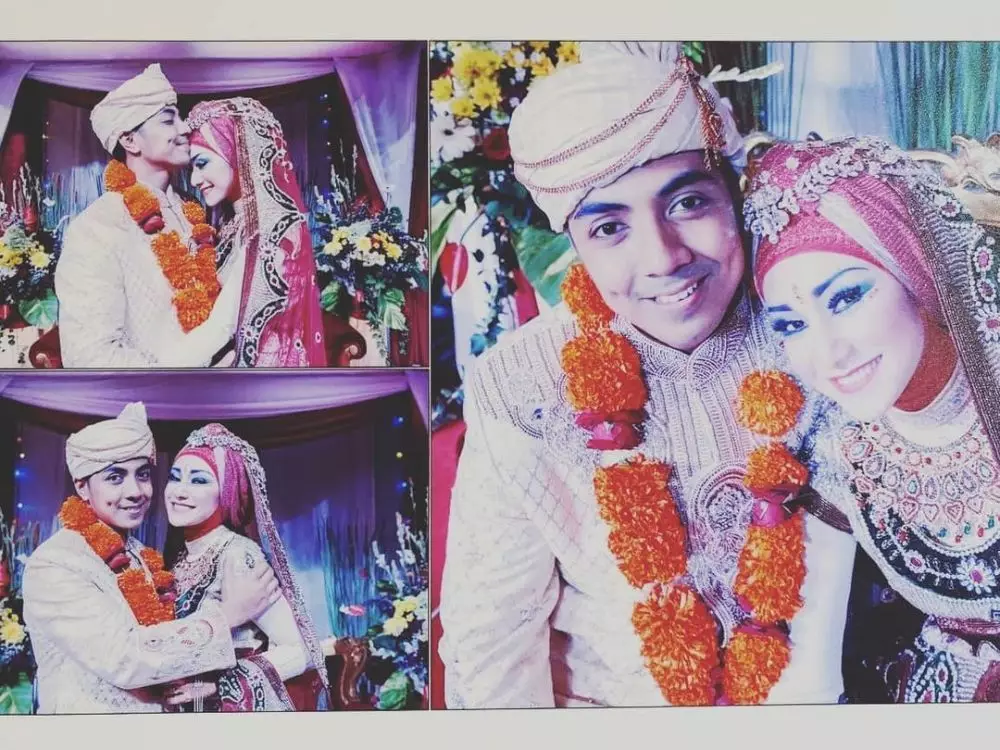 ustaz riza kenang momen pernikahan © Instagram ustaz riza kenang momen pernikahan © Instagram