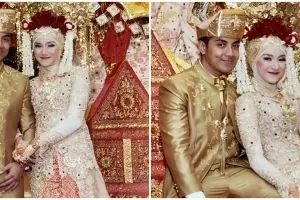 Ustaz Riza Muhammad kenang momen pernikahan, 10 potretnya bikin baper