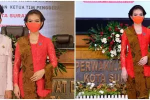 7 Momen istri Gibran Rakabuming hadiri acara PKK, gayanya dipuji