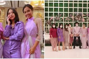 7 Potret geng SMA Aurel Hermansyah di acara lamaran, gayanya kece abis