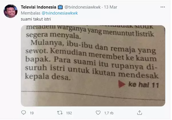 Penggemar Ikatan Cinta protes ke Kades © Istimewa