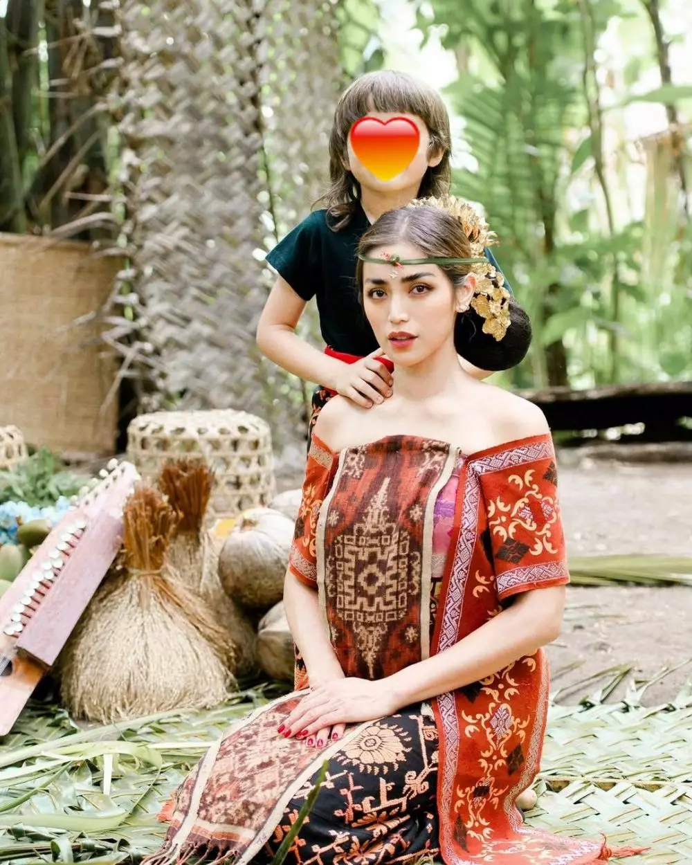 pemotretan jessica iskandar adat bali © Instagram