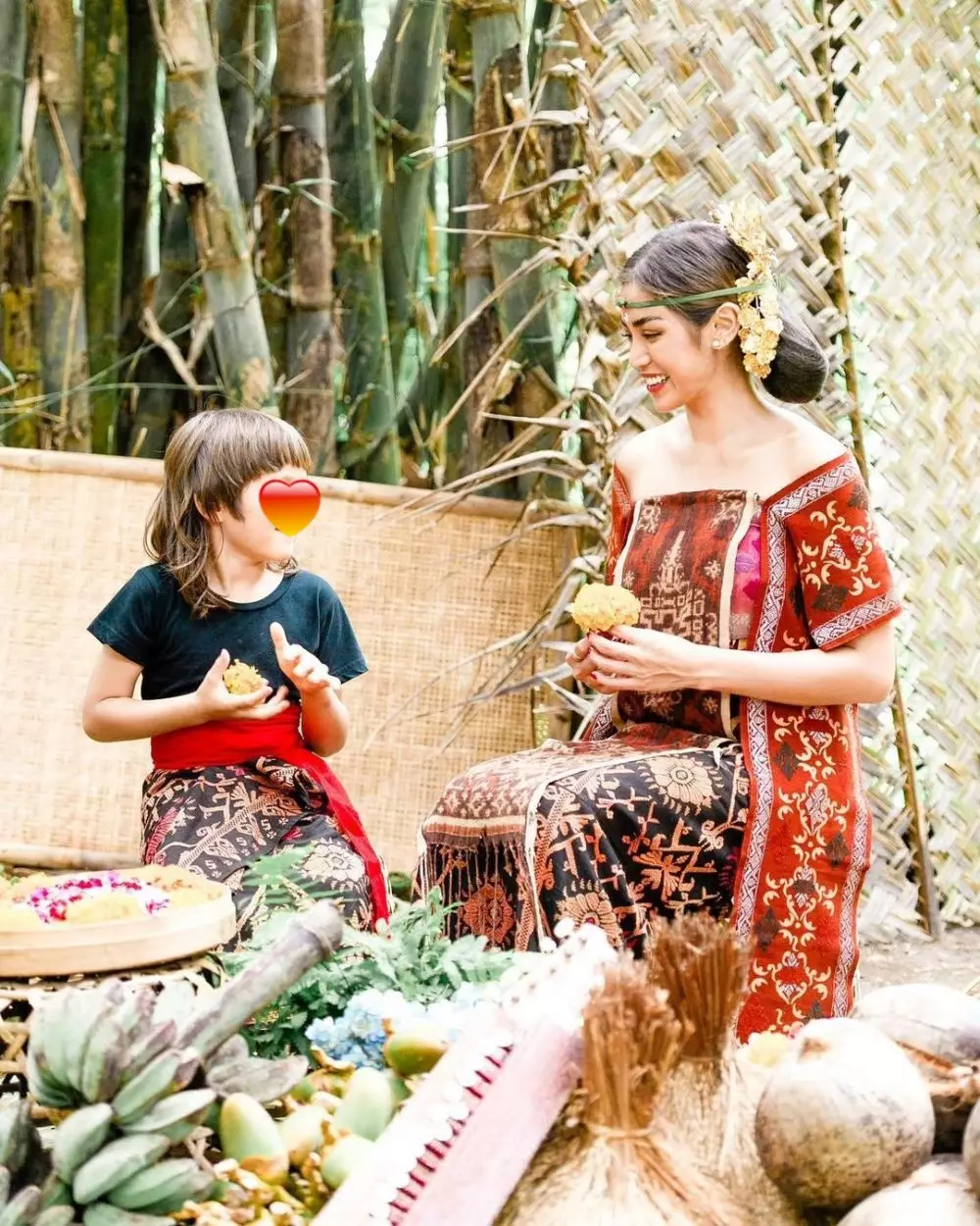 pemotretan jessica iskandar adat bali © Instagram