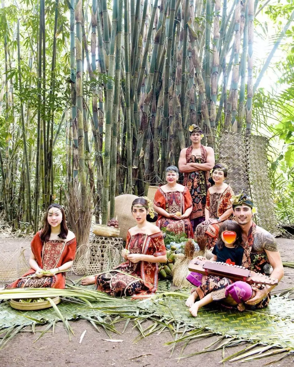 pemotretan jessica iskandar adat bali © Instagram