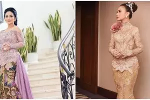 Beda gaya 10 seleb kenakan kebaya karya Anne Avantie, memesona semua