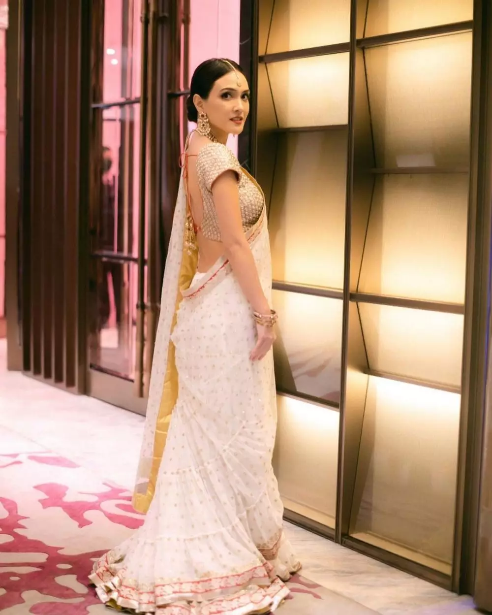 Shandy Aulia berdandan ala India © 2021 brilio.net