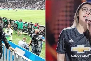 Unggah foto Via Vallen, IG Manchester United diserbu netizen Indonesia
