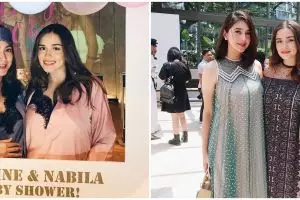 Sahabat dekat, intip 10 potret Nabila Syakieb dan Yasmine Wildblood