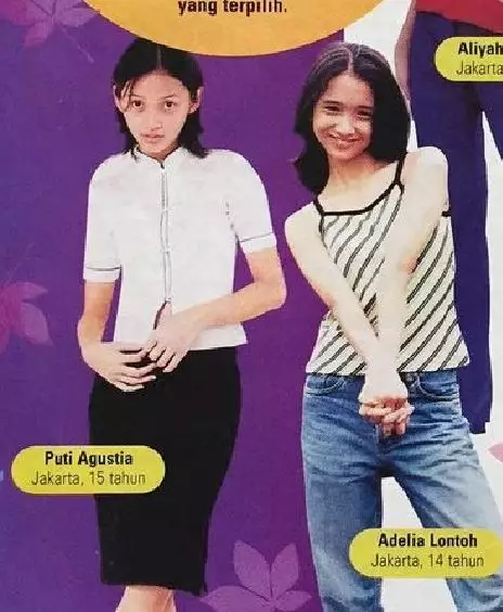 Adelia Lontoh model majalah © Instagram Adelia Lontoh model majalah © Instagram