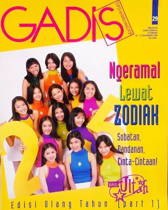 Adelia Lontoh model majalah © Instagram Adelia Lontoh model majalah © Instagram