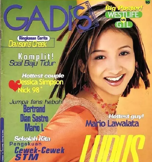 Adelia Lontoh model majalah © Instagram Adelia Lontoh model majalah © Instagram