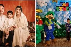 7 Potret perayaan ulang tahun Jan Ethes ke-5, kuenya curi perhatian