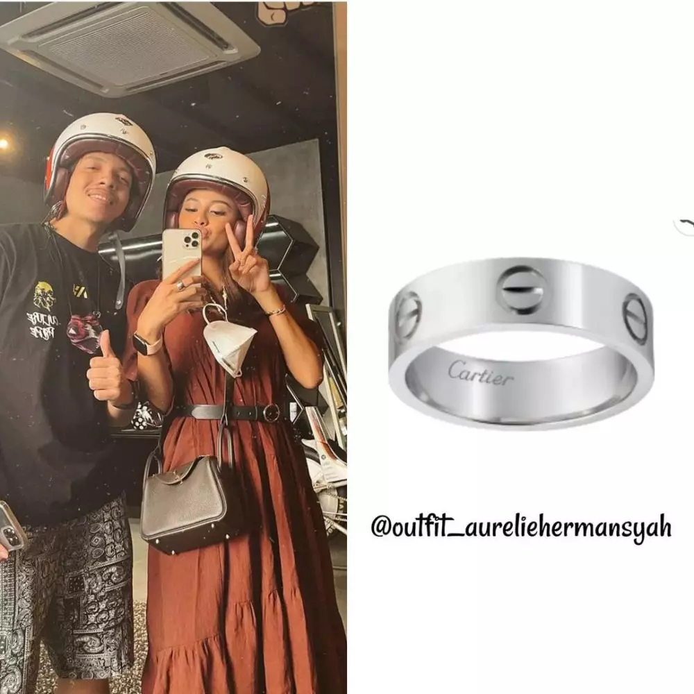 cincin Aurel Hermansyah © 2021 brilio.net