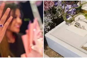 8 Potret cincin koleksi Aurel Hermansyah, harganya fantastis