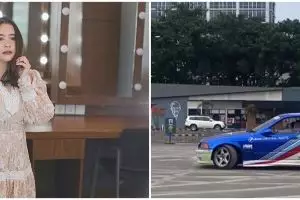 Bak pembalap, aksi Prilly Latuconsina drifting ini bikin deg-degan
