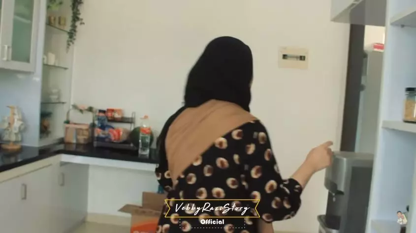 potret rumah baru vebby dan razi © YouTube