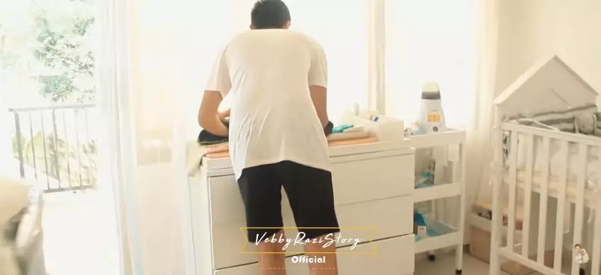 potret rumah baru vebby dan razi © YouTube