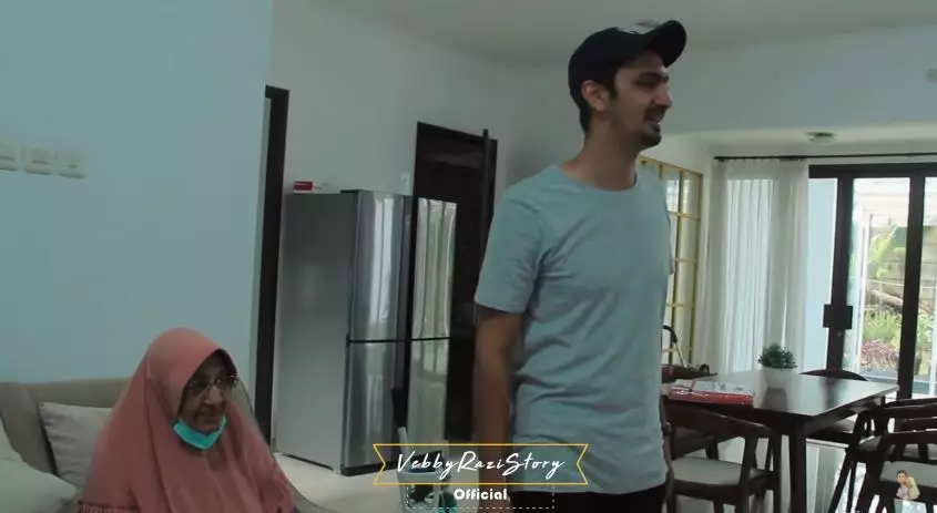potret rumah baru vebby dan razi © YouTube