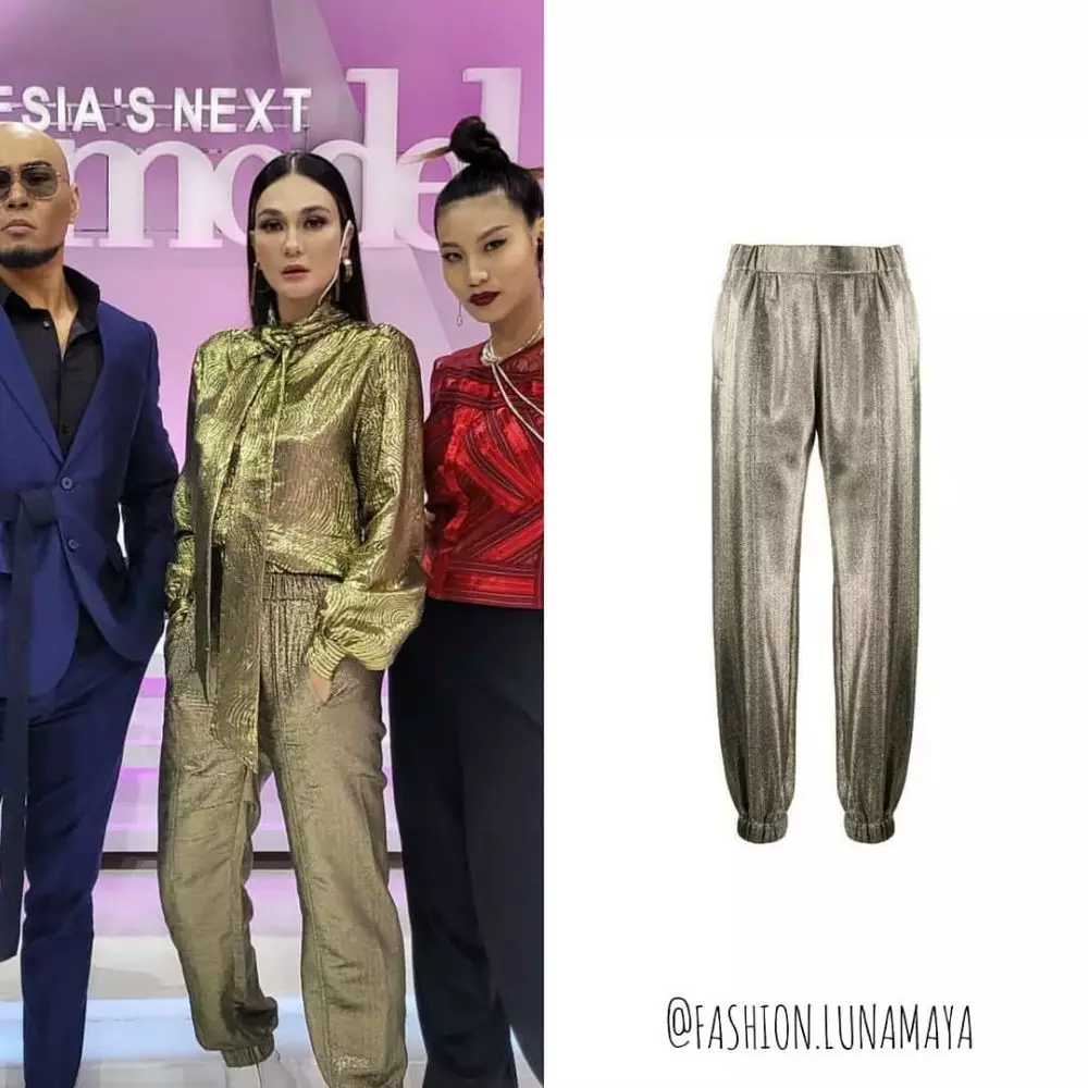 taksiran harga outfit Luna Maya jadi juri © 2021 brilio.net Instagram